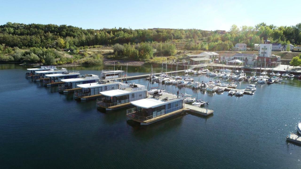 Вилла Hausboot No. 5 "Treibholz" Mucheln Экстерьер фото
